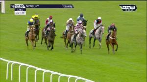 Video preview image for Newbury 12:05 - Play Coral "Racing-super-series" For Free Mares' Handicap Hurdle (3)