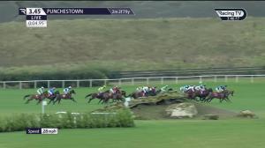 Video preview image for Punchestown 15:45 - Irish Stallion Farms EBF Mares (Pro/Am) I.N.H. Flat