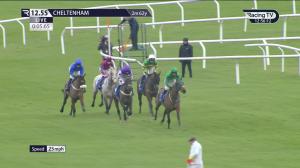 Video preview image for Cheltenham 12:55 - Close Brothers Novices' Limited Handicap Chase (3)
