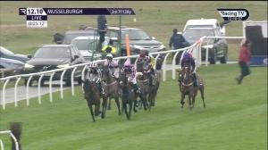 Video preview image for Musselburgh 12:10 - Tote Placepot, Win Without A Winner Conditional Jockeys' Handicap Chase (Qualifier) (5)