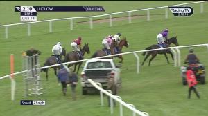 Video preview image for Ludlow 14:10 - Racing UK Handicap Hurdle (Qualifier) (3)