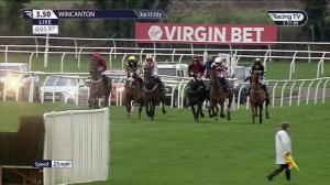Video preview image for Wincanton 15:50 - Virgin Bet Novices' Handicap Chase (5)