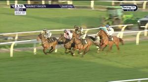 Video preview image for Market Rasen 15:10 - Follow Us On Twitter @betrhino Handicap Hurdle (4)
