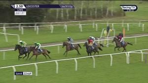 Video preview image for Leicester 14:50 - Visit racingtv.com Novices' Hurdle (Qualifier) (3)