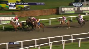 Video preview image for KEMPTON PARK 20:00 - Unibet Support Safe Gambling Novice Stakes (5) (Div 2)