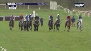 Video preview image for Catterick Bridge 12:45 - racingtv.com Mares' Handicap Hurdle (Qualifier) (5)