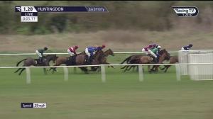 Video preview image for Huntingdon 13:20 - Weatherbys Scientific Conditional Jockeys' Handicap Hurdle (5)