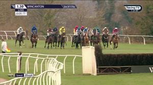Video preview image for Wincanton 13:30 - Start Your RacingTV Free Trial Now Handicap Hurdle (4)