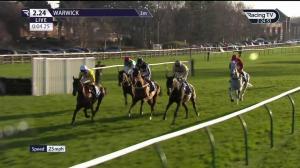 Video preview image for Warwick 14:24 - TrustATrader Hampton Novices' Chase (Grade 2) (1)