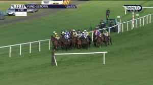 Video preview image for Punchestown 12:55 - Bet Victor Proud To Support Irish Racing Maiden Hurdle