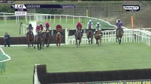 Video preview image for Leicester 14:45 - Racecourse Live Streams On RacingTV Extra Handicap Chase (5)