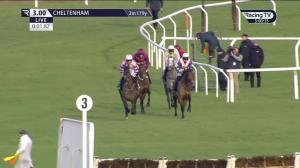 Video preview image for Cheltenham 15:00 - Unibet Hurdle (International) (Grade 2) (1)