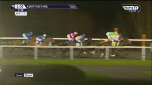 Video preview image for KEMPTON PARK 18:00 - Unibet Supports Safe Gambling Maiden Stakes (5) (Div 2)