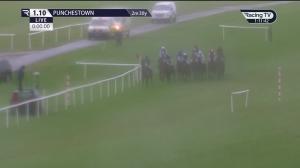 Video preview image for Punchestown 13:10 - Get The Best Odds Guranteed At BetVictor Maiden Hurdle