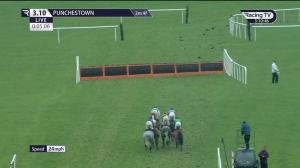 Video preview image for Punchestown 15:10 - Punchestown Members Club From €215 Rated Novice Hurdle