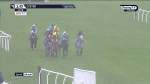Video preview image for Exeter 14:45 - Herring Mares' Maiden Hurdle (Qualifier) (4) (Div 1)