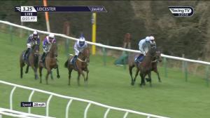 Video preview image for Leicester 15:25 - racingtv.com Golden Miller Mares' Handicap Hurdle (4)