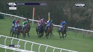 Video preview image for Leicester 16:25 - Next Meeting @leicesterraces Thursday 15th February Novices' Limited Handicap Hurdle (5)