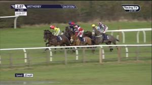 Video preview image for WETHERBY 14:07 - Wilmot-Smith Memorial Maiden Hurdle (4)
