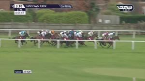 Video preview image for Sandown Park 15:10 - Virgin Bet Heroes Handicap Hurdle (Premier Handicap) (1)