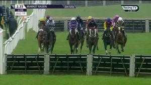 Video preview image for Market Rasen 14:35 - TrustATrader Fully Vetted Tradespeople Sunday Handicap Hurdle (5)