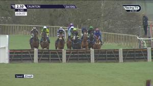 Video preview image for TAUNTON 14:50 - Gold Cup Lunch 15th March Handicap Hurdle (4)
