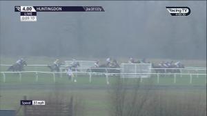 Video preview image for Huntingdon 16:00 - Oxenwood Real Estate Handicap Hurdle (5)