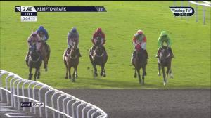 Video preview image for KEMPTON PARK 14:40 - Every Race Live On Racing TV Novices' Handicap Chase (4)