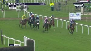 Video preview image for Fakenham 16:50 - Racing TV Open Maiden National Hunt Flat (4)