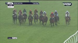 Video preview image for Wincanton 15:42 - Jenningsbet Newbury Novices' Handicap Hurdle (4)