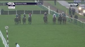 Video preview image for Haydock Park 16:25 - Albert Bartlett Prestige Novices' Hurdle (Grade 2) (1)