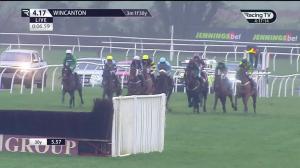 Video preview image for Wincanton 16:17 - Jenningsbet Basingstoke Handicap Chase (4)