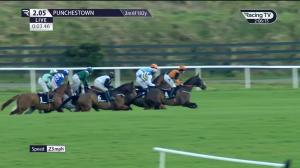 Video preview image for Punchestown 14:05 - QuinnBet Beginners Chase
