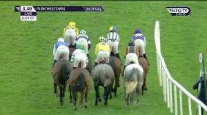 Video preview image for Punchestown 15:40 - Old House Kill Maiden Hurdle
