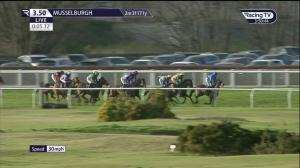 Video preview image for Musselburgh 15:50 - Every Race Live On Racing TV Novices' Handicap Hurdle (5)