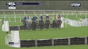 Video preview image for Carlisle 15:30 - Bell and Plate Day 26th June Handicap Hurdle (5)