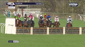 Video preview image for TAUNTON 14:40 - Royal Bath & West Of England Society Maiden Hurdle (4)