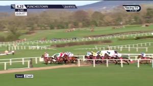 Video preview image for Punchestown 16:25 - Sherry Fitzgerald Brady O'Flaherty Supporting Longford Gaa Handicap Hurdle