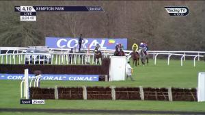 Video preview image for KEMPTON PARK 16:10 - Play Coral Racing-Super-Series For Free Handicap Chase (2)