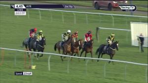 Video preview image for Ayr 16:45 - Coral Mares' Handicap Hurdle (Qualifier) (5)
