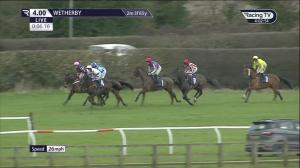 Video preview image for WETHERBY 16:00 - Weatherbys nhstallions.co.uk Handicap Chase (3)