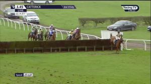 Video preview image for Catterick Bridge 15:45 - Download The Raceday Ready App Today Handicap Chase (4)