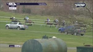 Video preview image for Ayr 13:58 - Virgin Bet Fives Mares' Handicap Hurdle (Qualifier) (4)