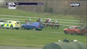 Video preview image for Ayr 15:43 - Virgin Bet Every Saturday Money Back Handicap Chase (3)