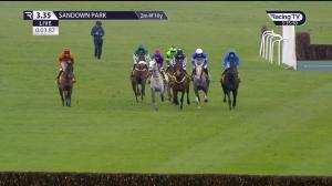 Video preview image for Sandown Park 15:35 - Betfair Serial Winners Fund Novices' Handicap Chase (Premier Handicap) (1)