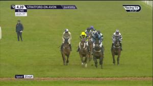 Video preview image for Stratford-on-Avon 16:20 - Service With A Smile Oncourse Bookmakers Novices' Hunters' Chase (5)