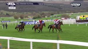 Video preview image for Cheltenham 14:10 - Brown Advisory Novices' Chase (Broadway) (Grade 1) (1)