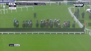 Video preview image for Cheltenham 16:10 - TrustATrader Plate Handicap Chase (Premier Handicap) (1)