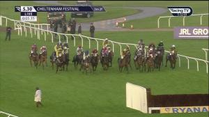 Video preview image for Cheltenham 17:30 - Fulke Walwyn Kim Muir Challenge Cup Amateur Jockeys' Handicap Chase (Sponsored By The Jrl Group) (2)