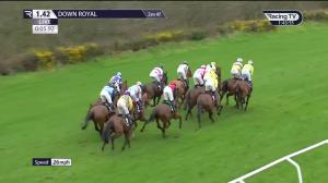 Video preview image for Down Royal 13:42 - Full Circle Series At Punchestown Festival 2024 Qualifier Novice Handicap Hurdle